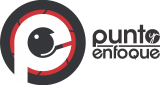 punto y enfoque logotipo
